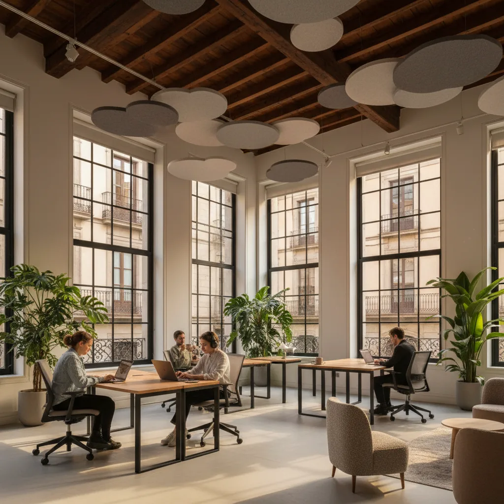 5 coworkings de Barcelona que resolvieron el problema del ruido