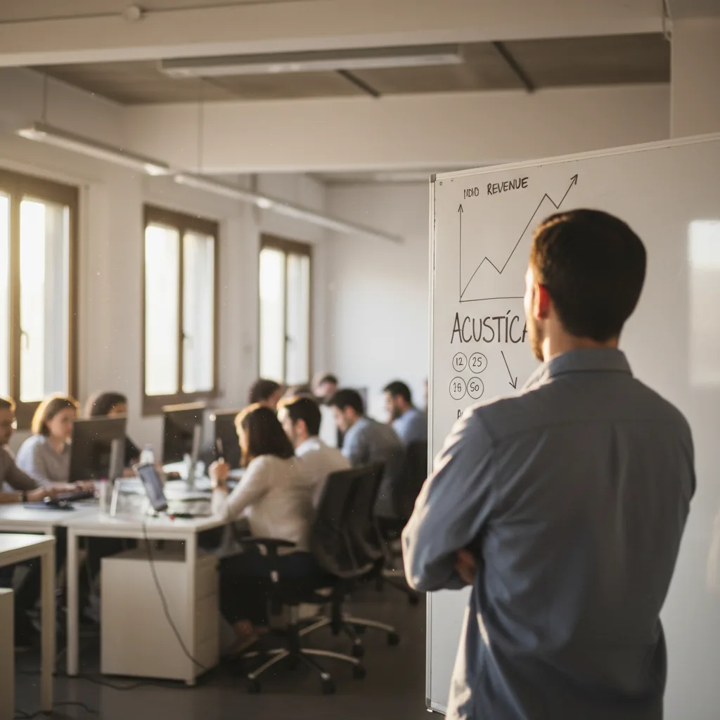 Acústica para startups en crecimiento: cuándo invertir