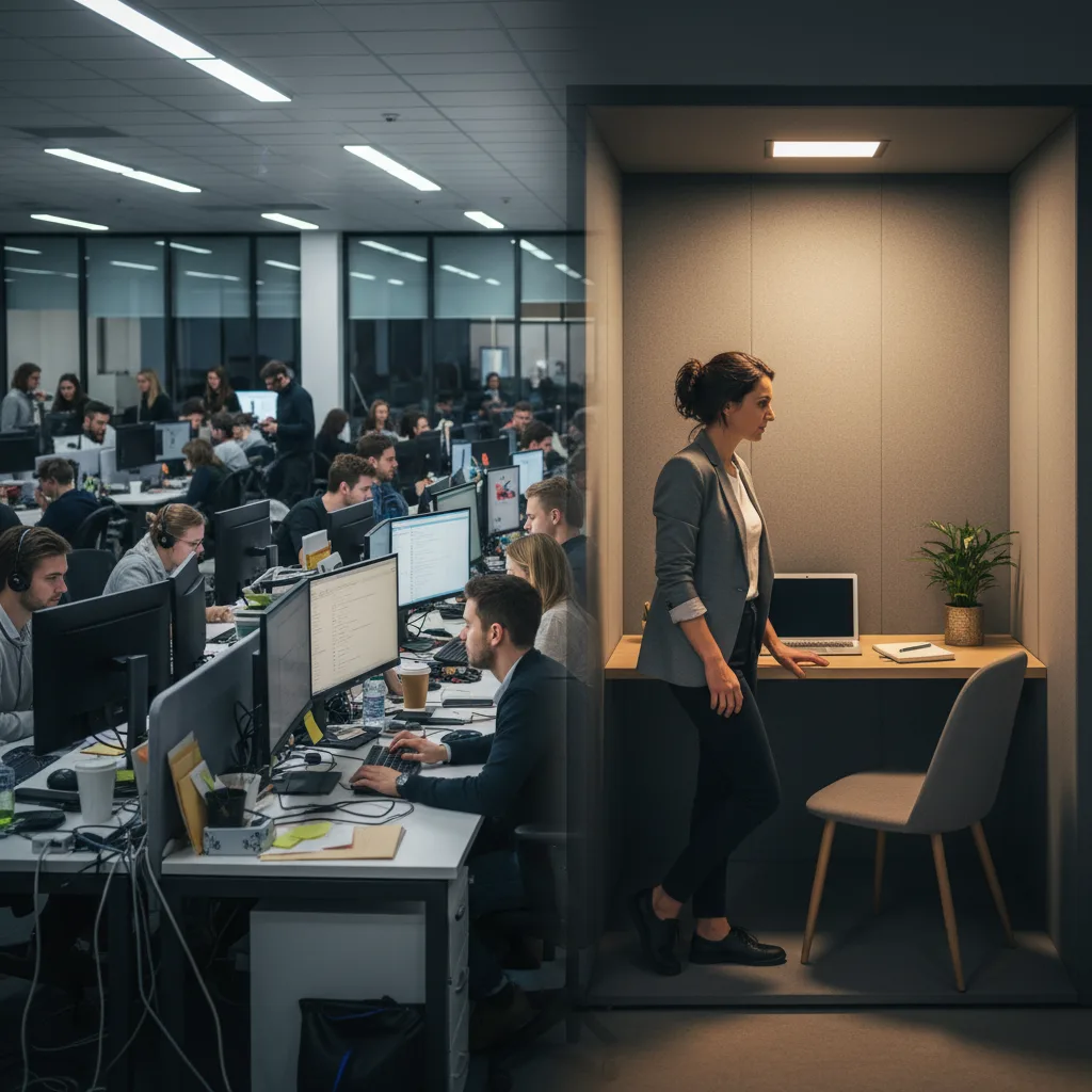 Open space vs cabinas: el dilema del founder