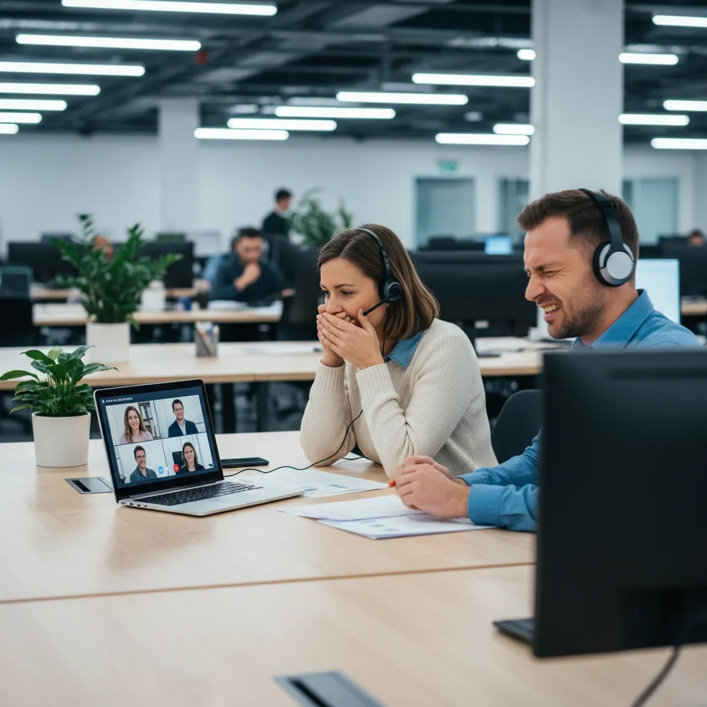 Videollamadas en oficina abierta: soluciones para equipos remotos